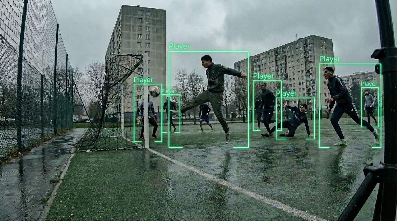 Street football AI detection