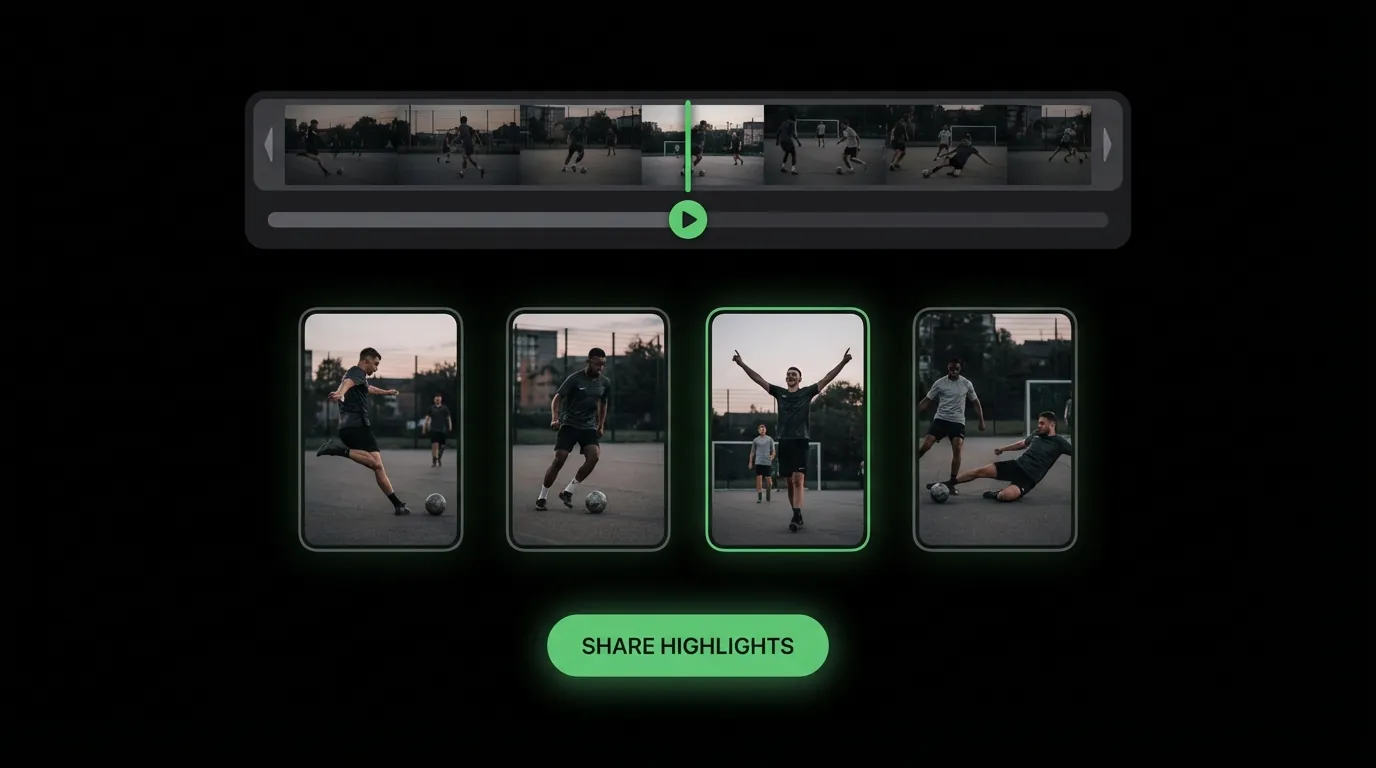 Highlight reel ready to share